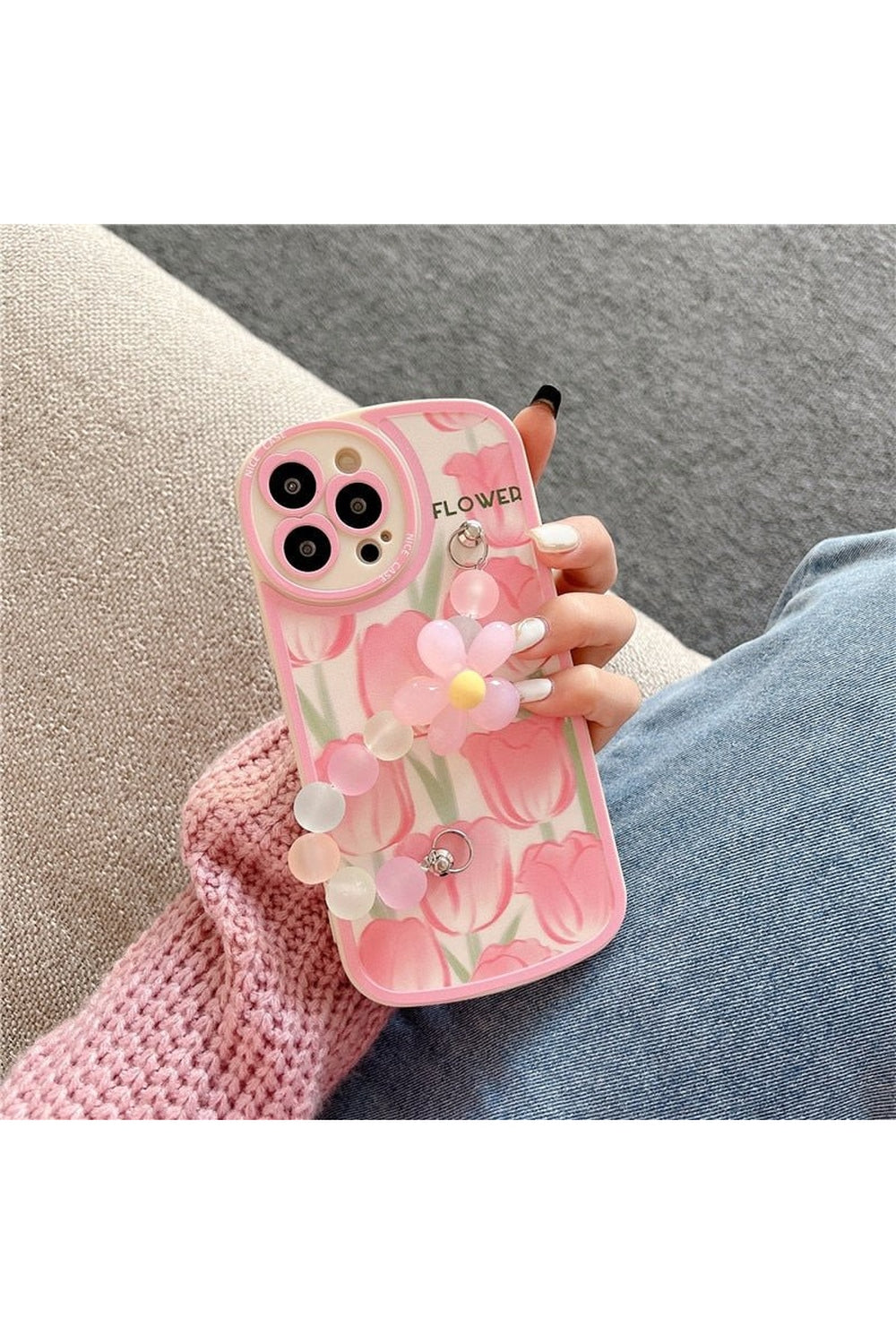 Preppy Cute Flower Case for iPhone Shoptery