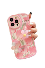 Preppy Cute Flower Case for iPhone D case and chain for iphone 6 6s Shoptery