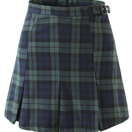 Preppy Plaid Mini Skirt - Skirts