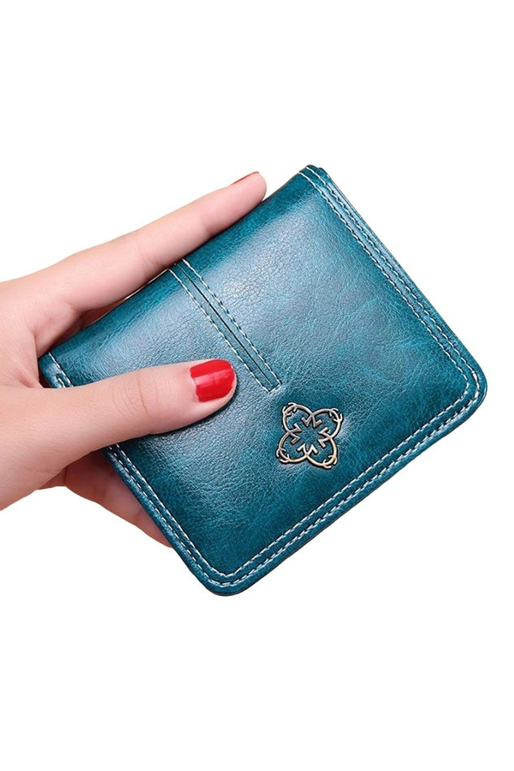 PU Leather Aesthetic Wallet - Wallets