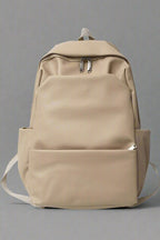 Backpack – Aesthetic Leather – Aesthetic Style for Stylish Looks khaki 5003 Shoptery