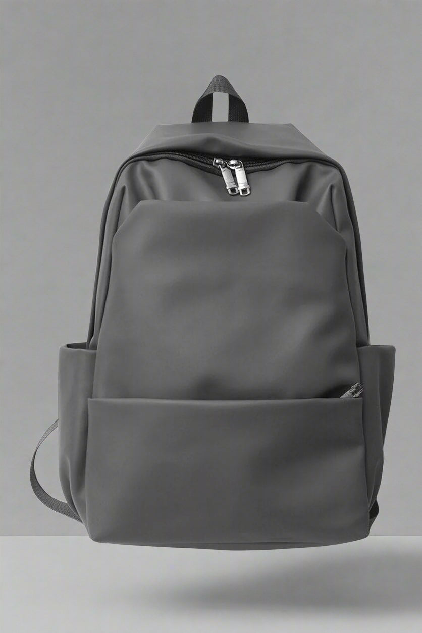 Backpack – Aesthetic Leather – Aesthetic Style for Stylish Looks grey 5003 Shoptery