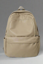 Backpack – Aesthetic Leather – Aesthetic Style for Stylish Looks khaki 5004 Shoptery