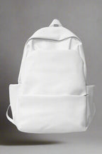 Backpack – Aesthetic Leather – Aesthetic Style for Stylish Looks white 5003 Shoptery