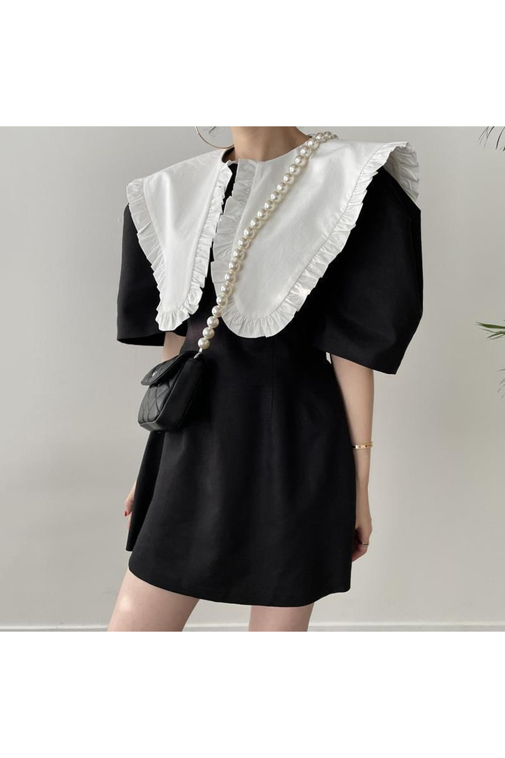 Puff Sleeve Summer Dress - Dresses