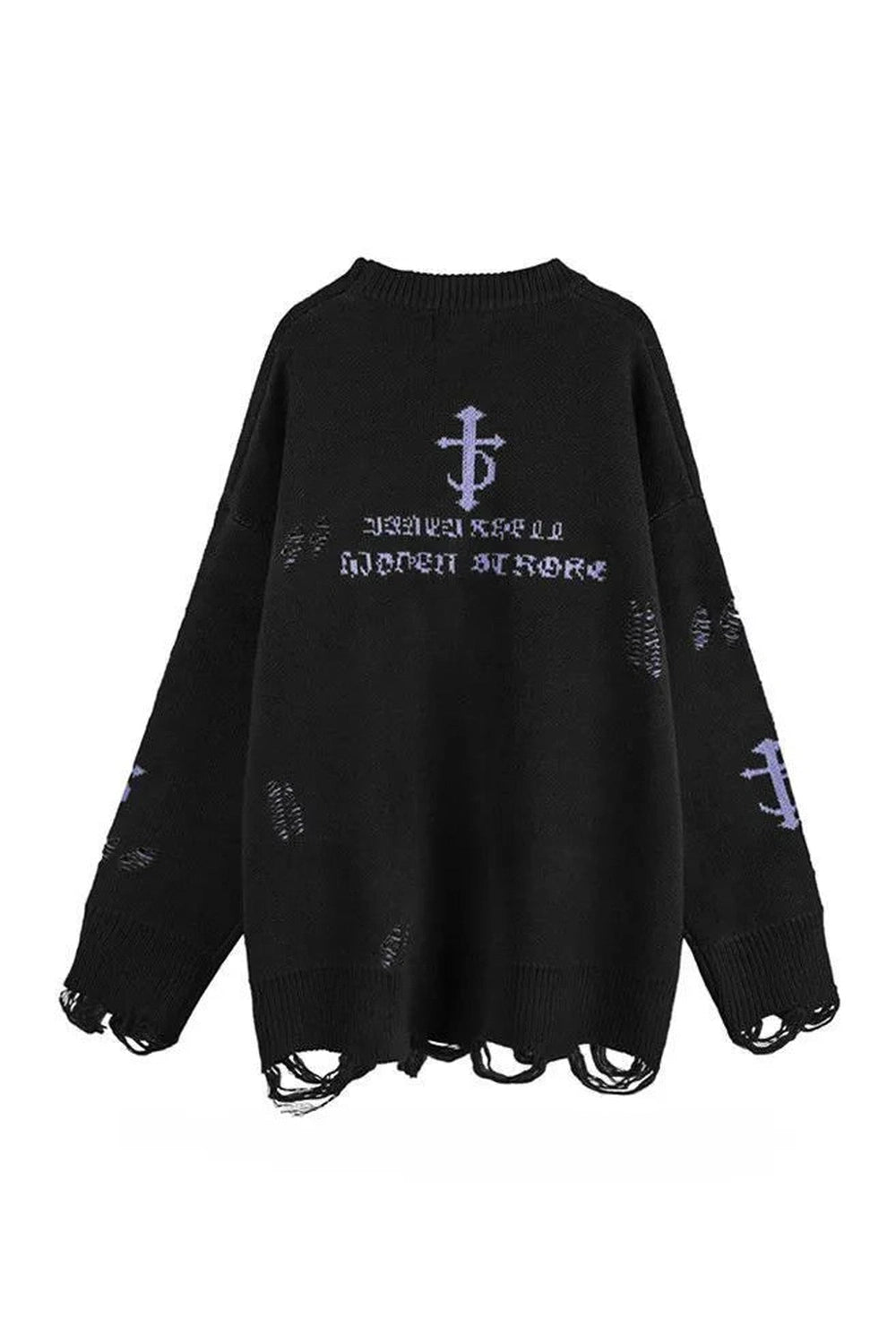 Rebel Rune Oversized Sweater -