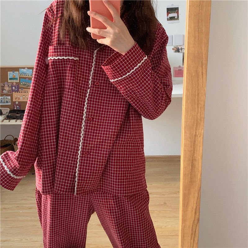 Red Plaid Pajama - Pajamas
