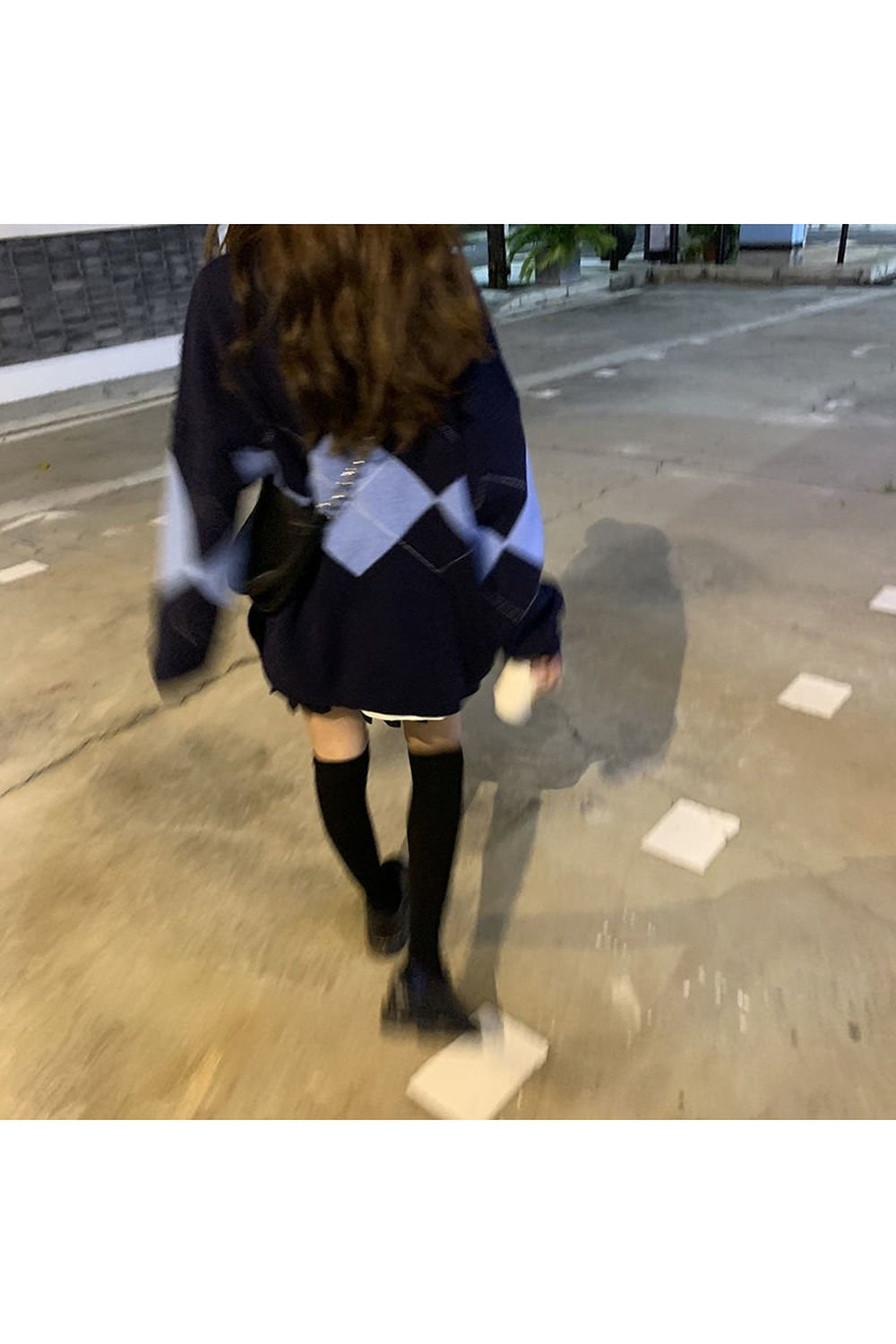 Fall Retro Collage Cardigan Shoptery