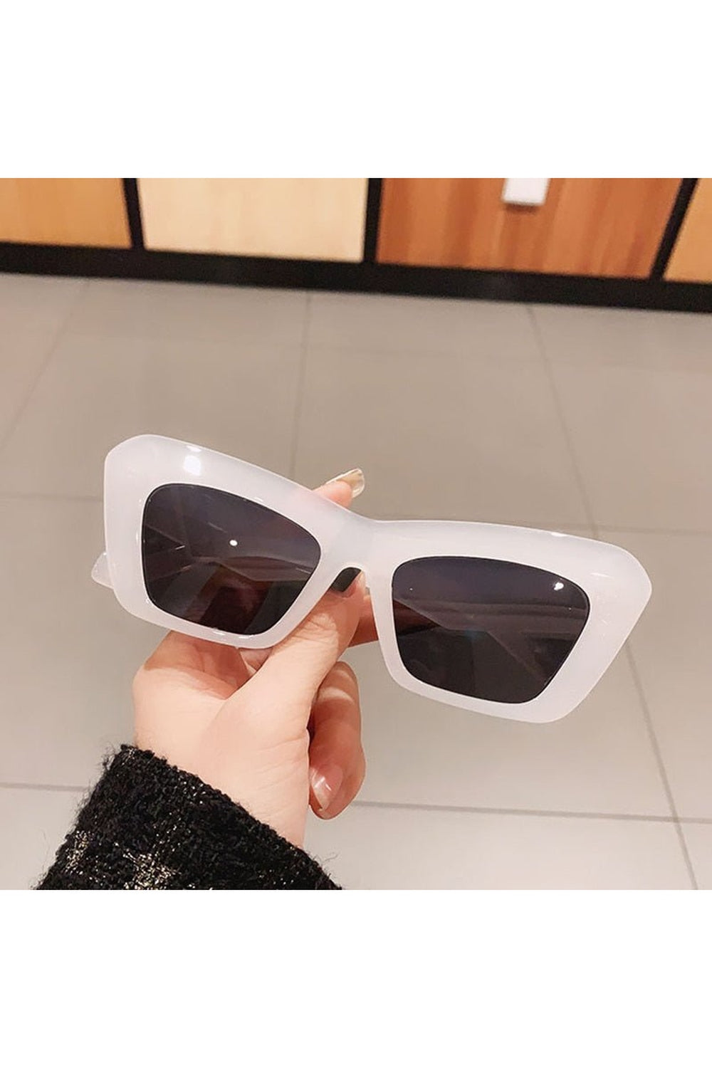 Retro Fashion Cat Eye Style Sunglasses - Sunglasses