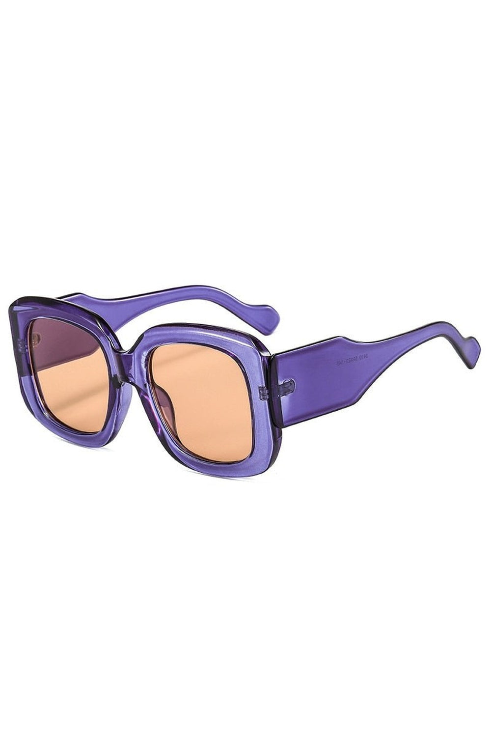 Retro Fashion Oversized Square Sunglasses - Sunglasses