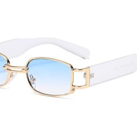 Retro Metal Ring Decoration Sunglasses - Sunglasses