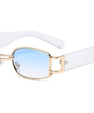 Retro Metal Ring Decoration Sunglasses - Sunglasses