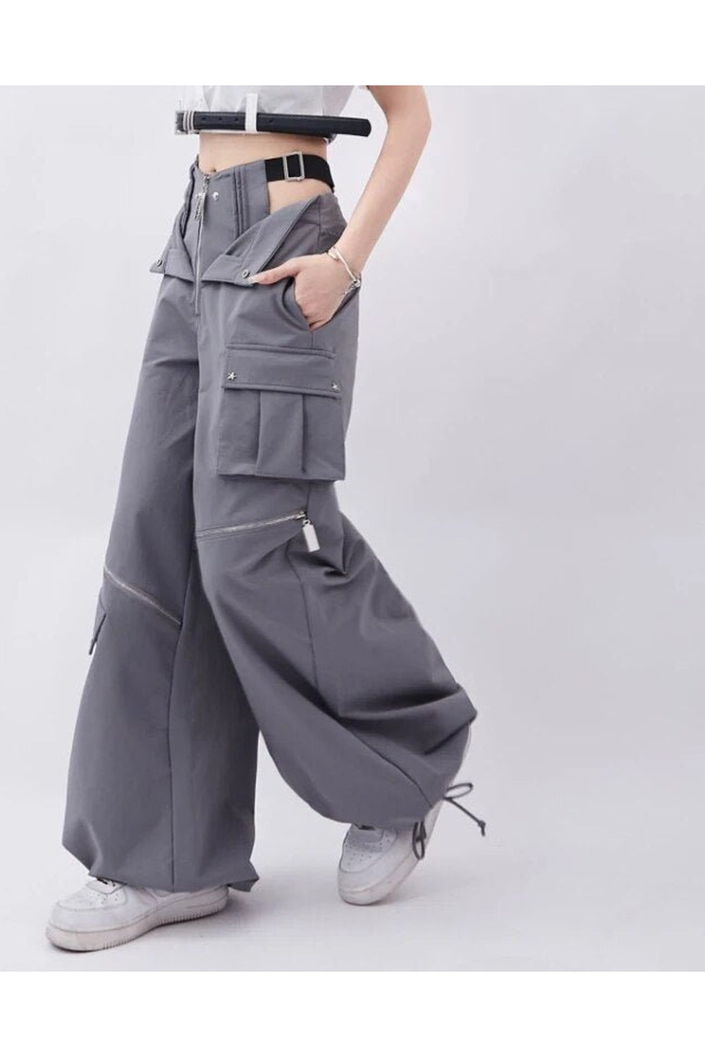 Y2k Multi-Pocket Cargo pants Shoptery