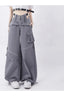 Y2k Multi-Pocket Cargo pants Irregular zipper Shoptery