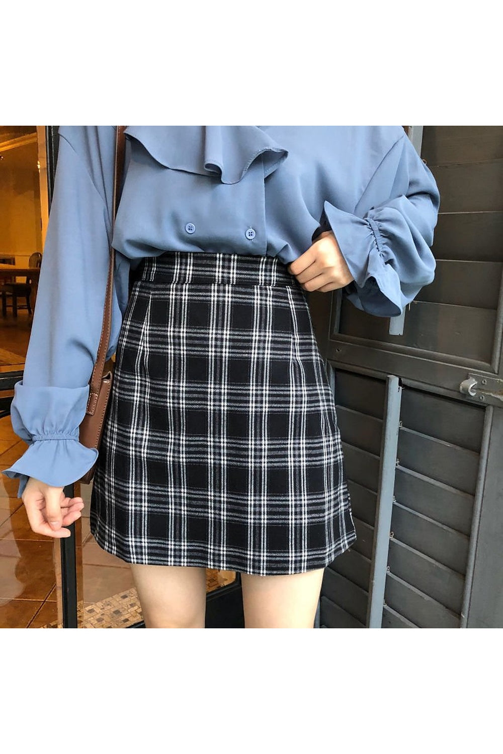 Retro Plaid Summer Skirt - Skirts