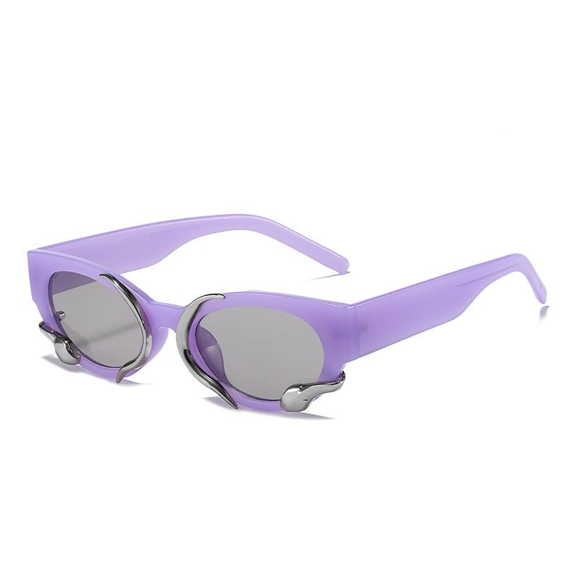 Retro Punk Snake Sunglasses - Sunglasses