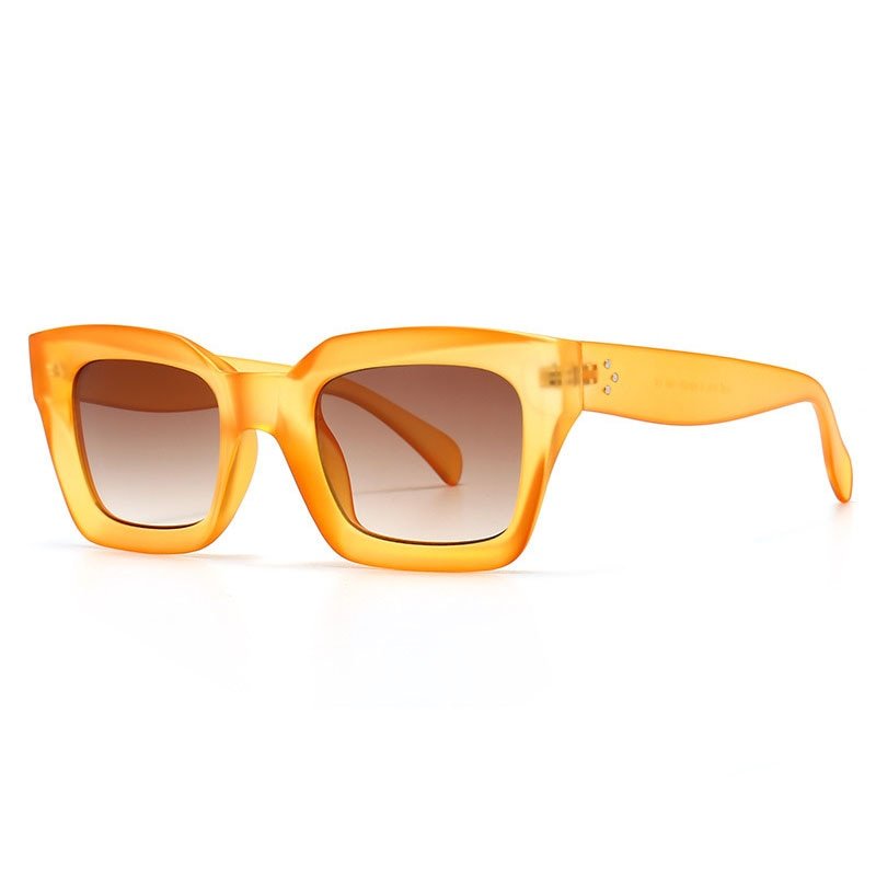 Retro Square Sunglasses - Sunglasses