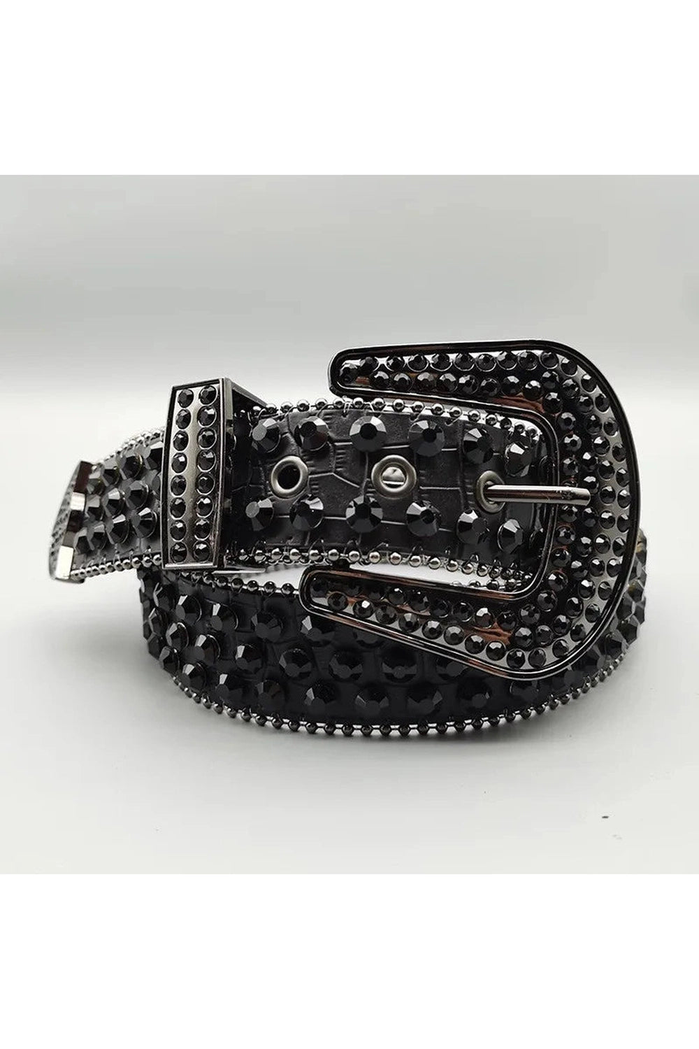 Belt – Rhinestone Rivet – Y2K Revival – Modern Design Other 110cm Shoptery
