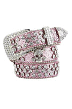 Belt – Alt Rhinestone – Wardrobe Essential Pink 100cm Shoptery