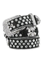 Belt – Alt Rhinestone – Wardrobe Essential Black 100cm Shoptery