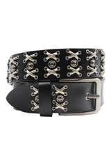 Alt Leather Belt black Shoptery