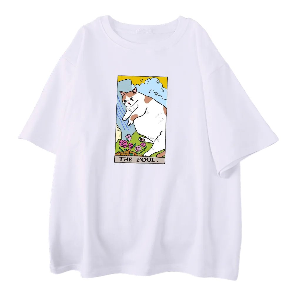 Sad Cat Meme Vintage T-Shirt -