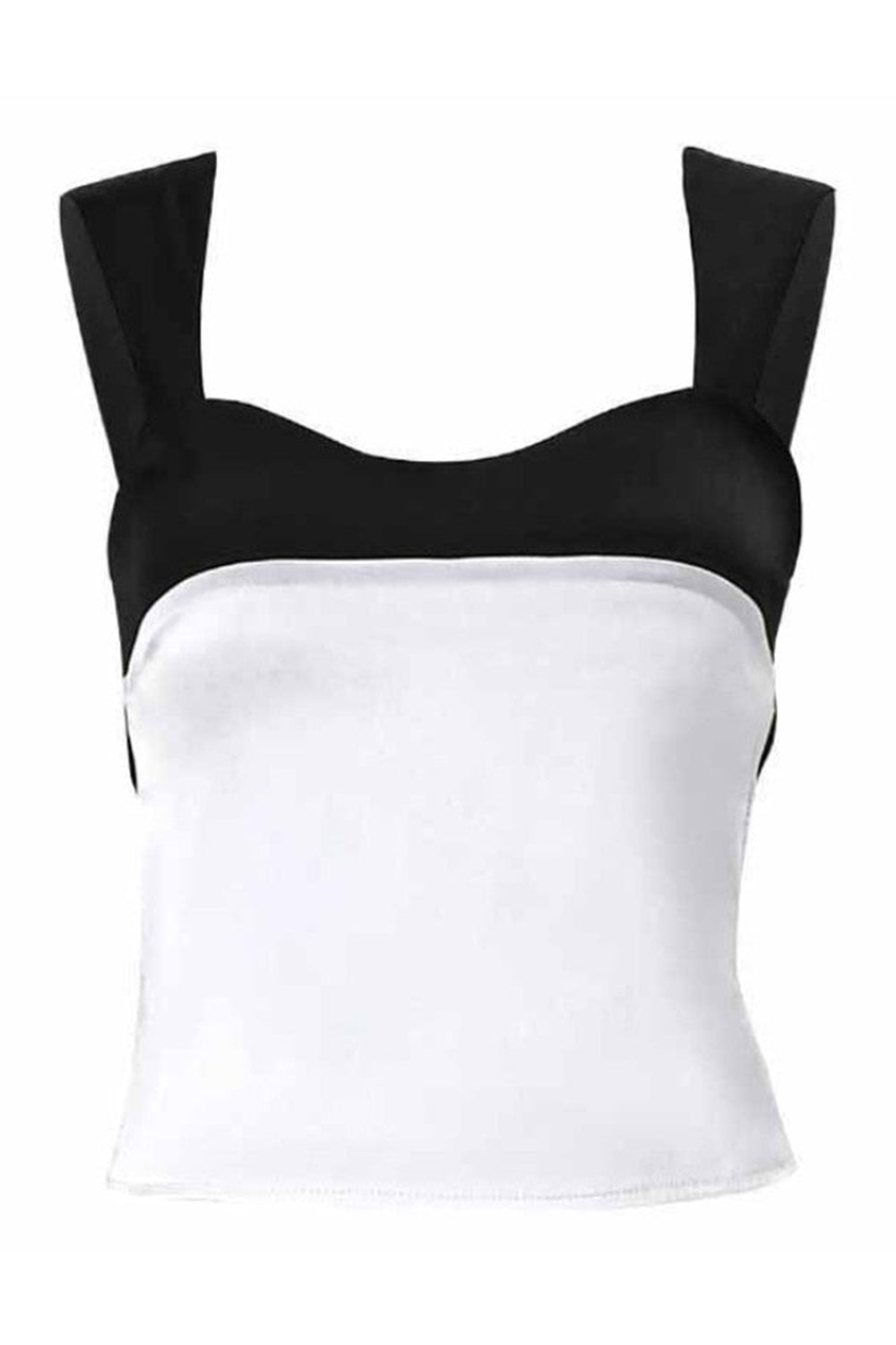 Satin Crop Top Camisole - Crop Tops