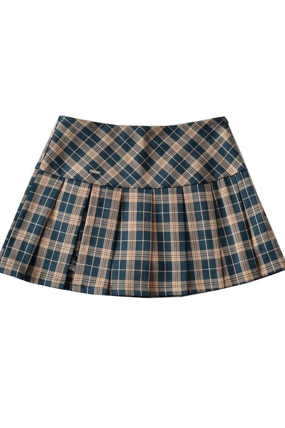 Side Split Pleated Skirt - Skirts