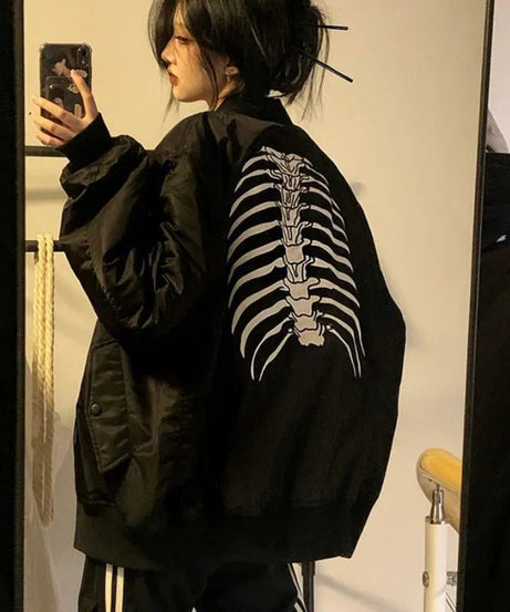 Skeleton Key Bomber Jacket -