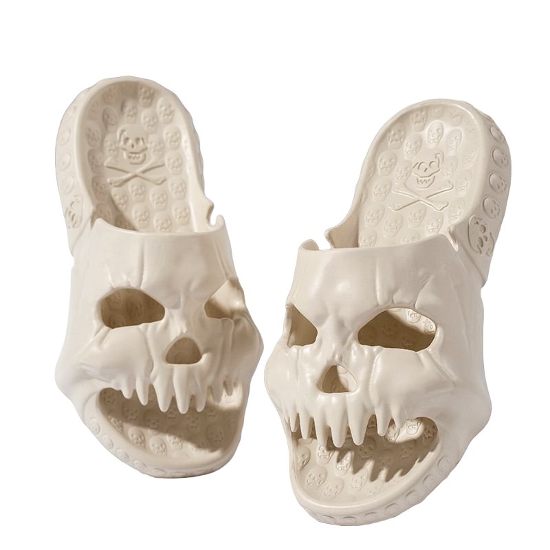 Skull Design Slippers -