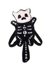 Alt Skull Plush Water Bottle Bag black 18x7x39cm Shoptery