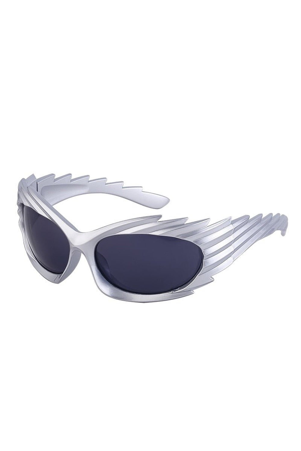 Spike Rectangle Shades Sunglasses - Sunglasses