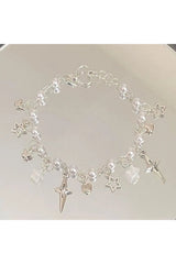 Y2k Star Bow Knot Beaded Bracelet 1 Shoptery