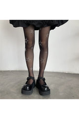 Star Diamond Kawaii Fishnet Stockings Shoptery