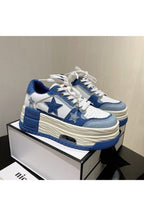 Shoes – Acubi Star – 2000s Fashion – Street Style denim blue Shoptery