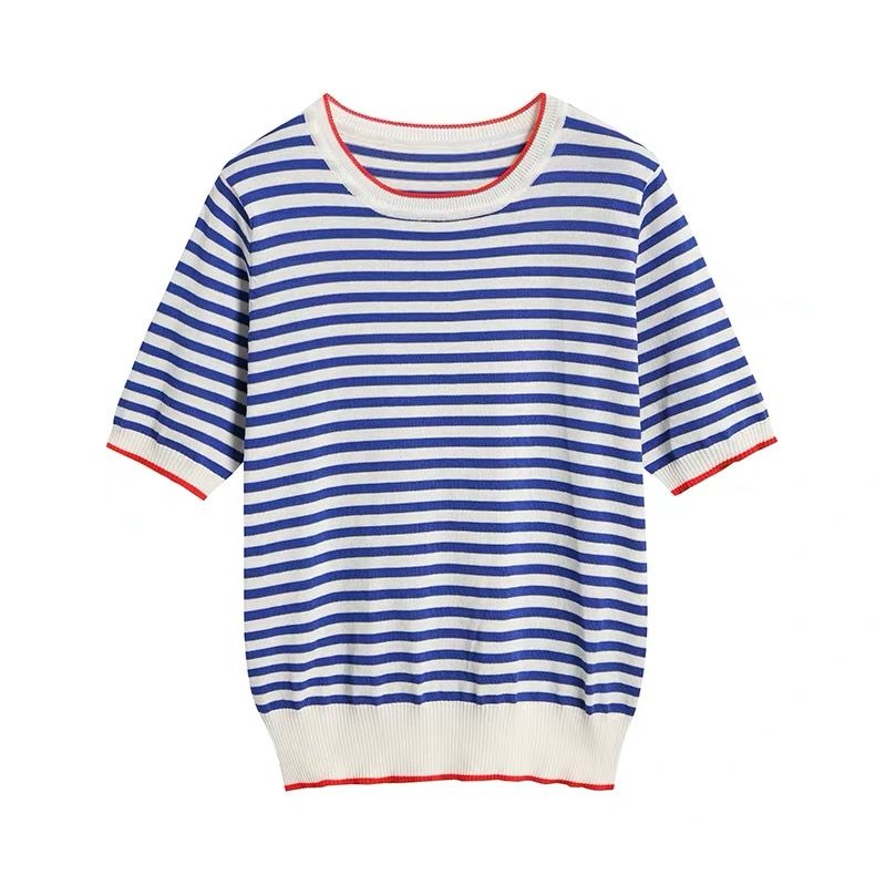 Striped Short Sleeve T-shirt - T-shirts