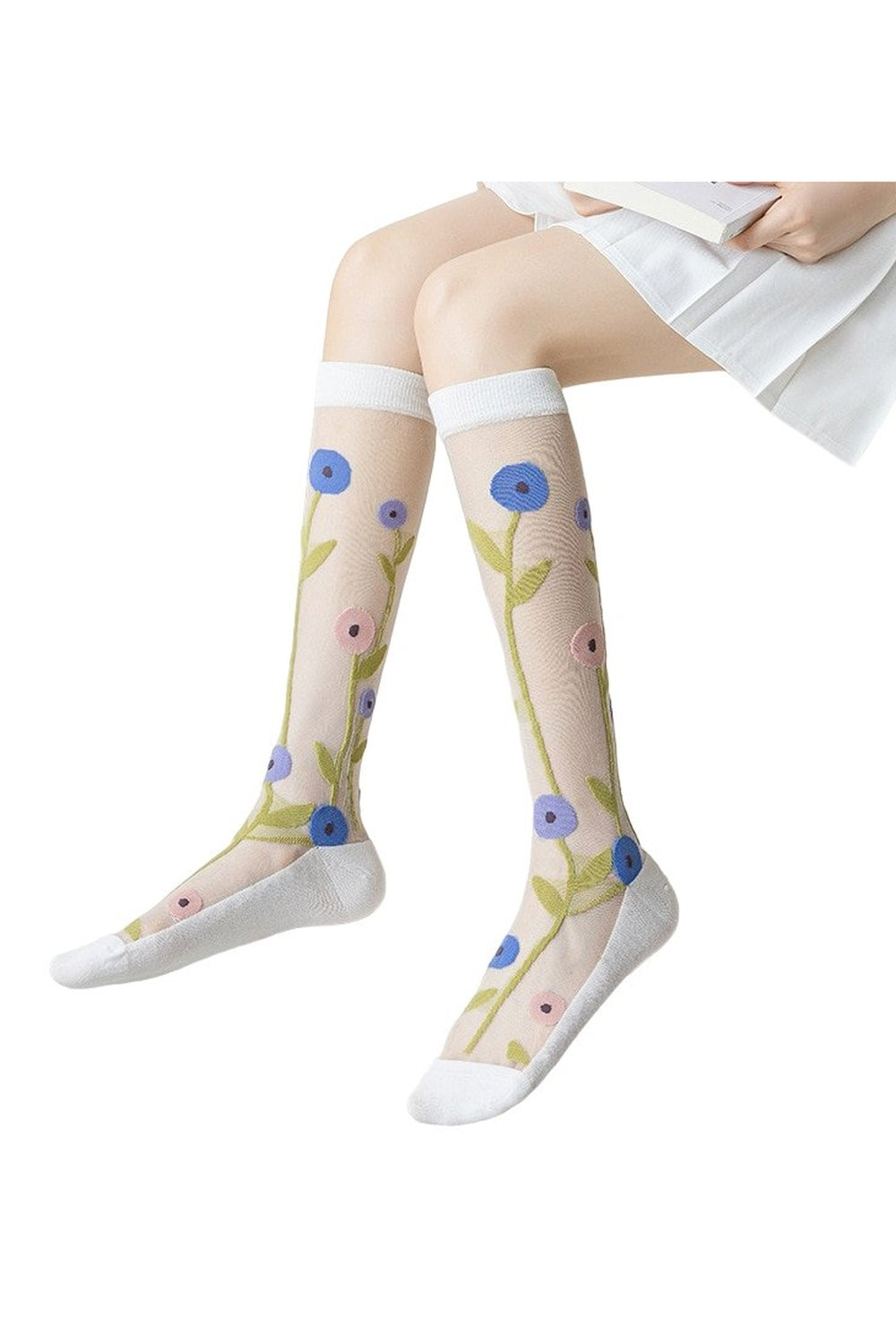 Summer Ultra-thin Nylon Long Socks -