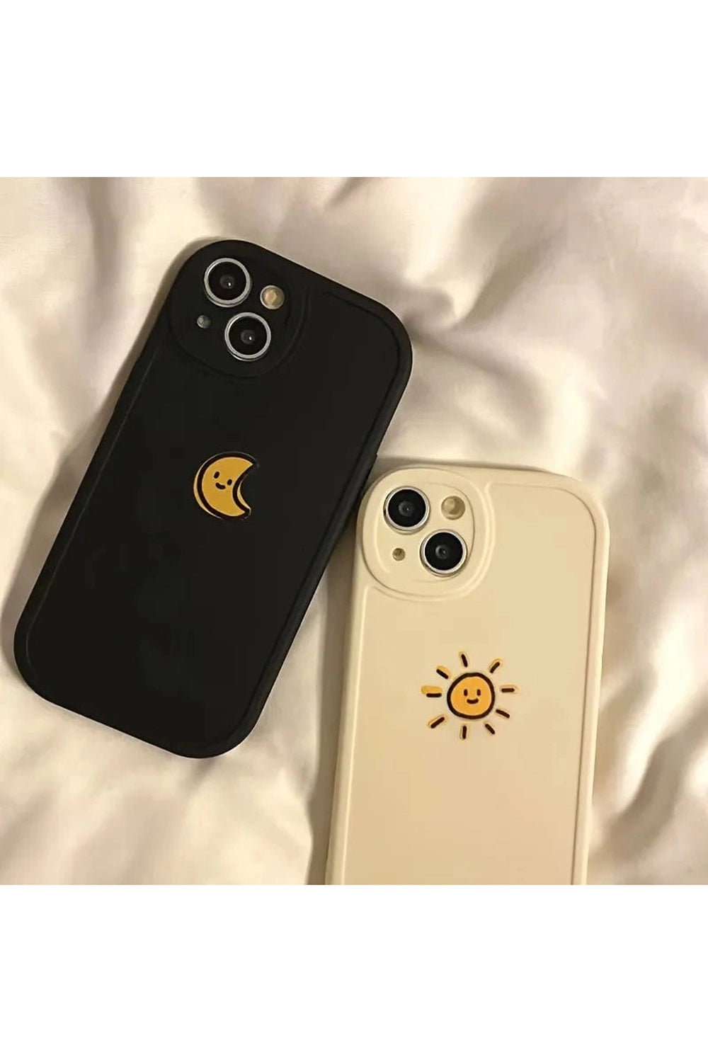 Aesthetic Sun Moon iPhone Case Shoptery