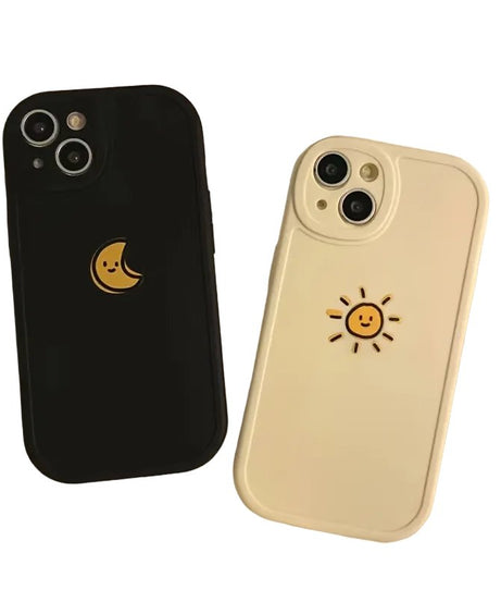Sun Moon iPhone Case -