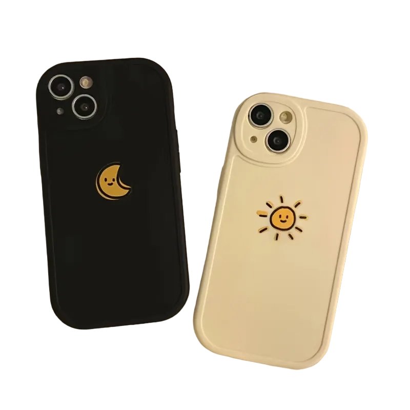 Sun Moon iPhone Case -