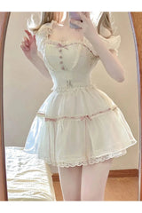 Coquette 2-Piece Summer Dress Outfit Set Shoptery