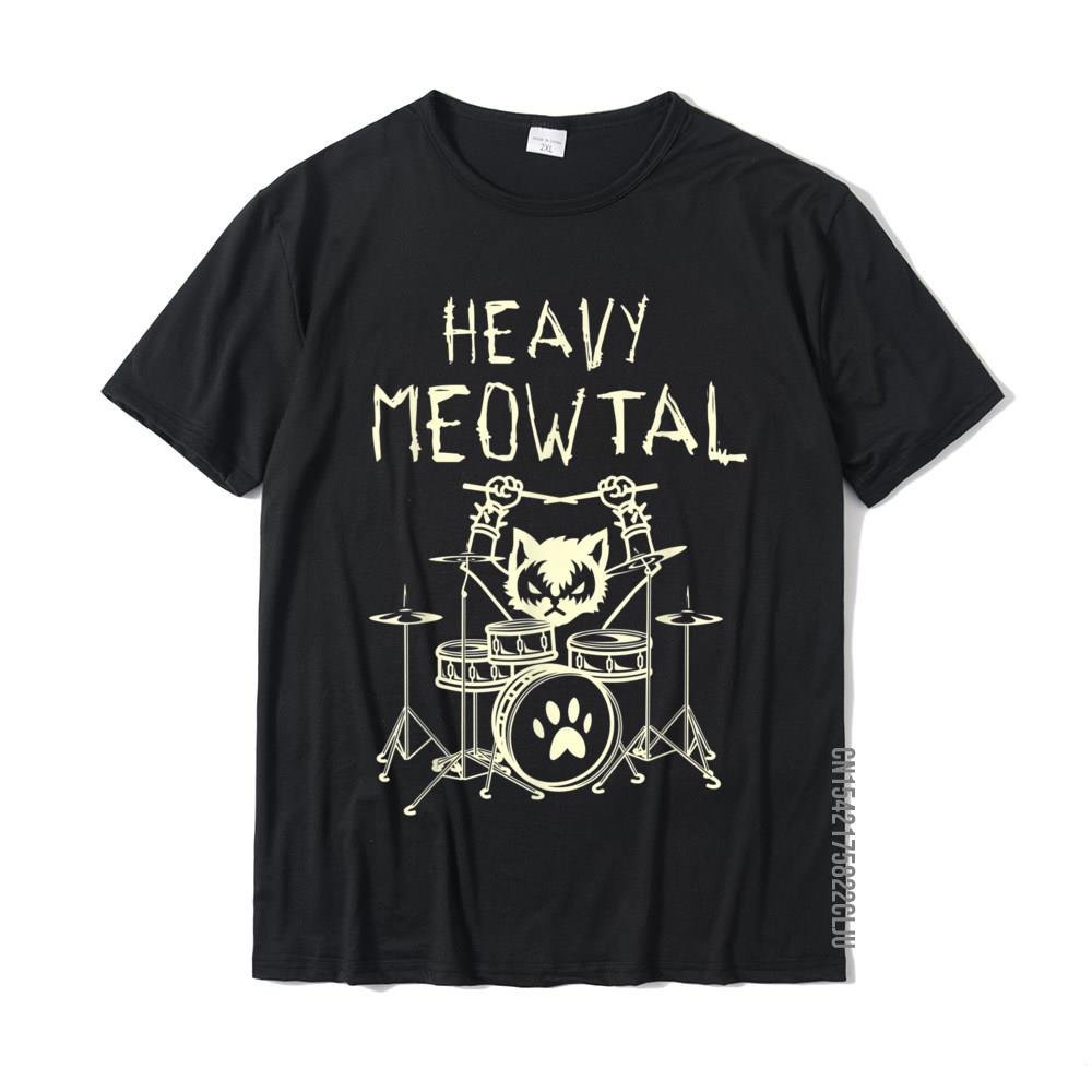 T-Shirt "HEAVY MEOWTAL" - T-shirts