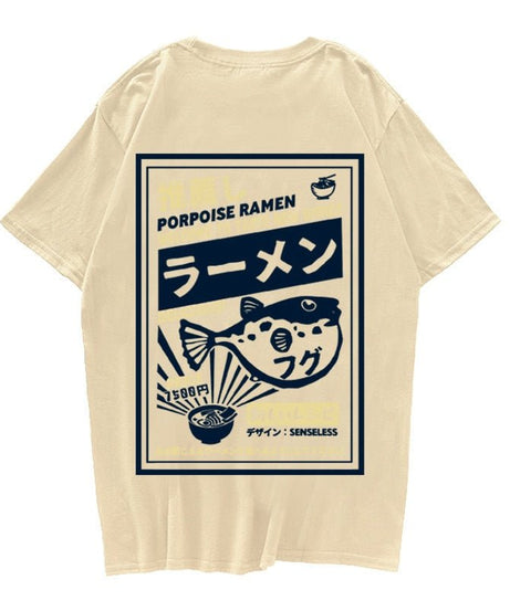 T-shirt with puffer fish print - Shirts