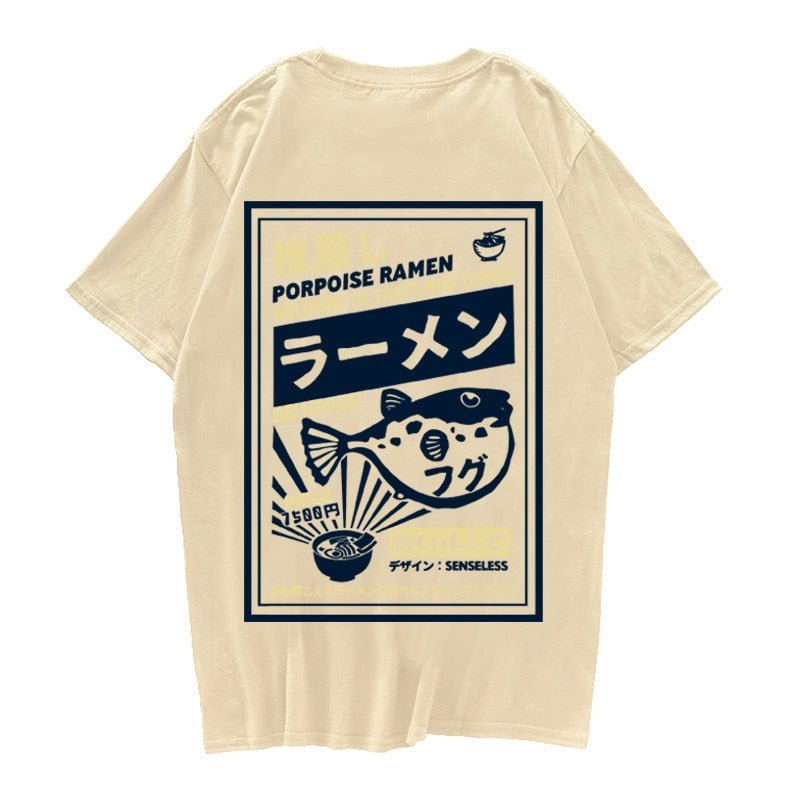 T-shirt with puffer fish print - Shirts