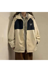 Fall Techwear Oversized Jacket White Shoptery