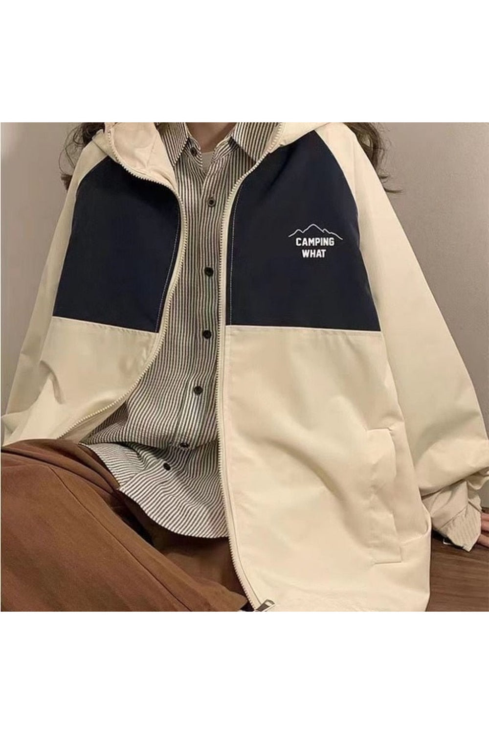 Fall Techwear Oversized Jacket Shoptery