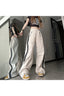 Pants – Y2k Techwear – Y2K Revival for Casual Wear Beige Shoptery