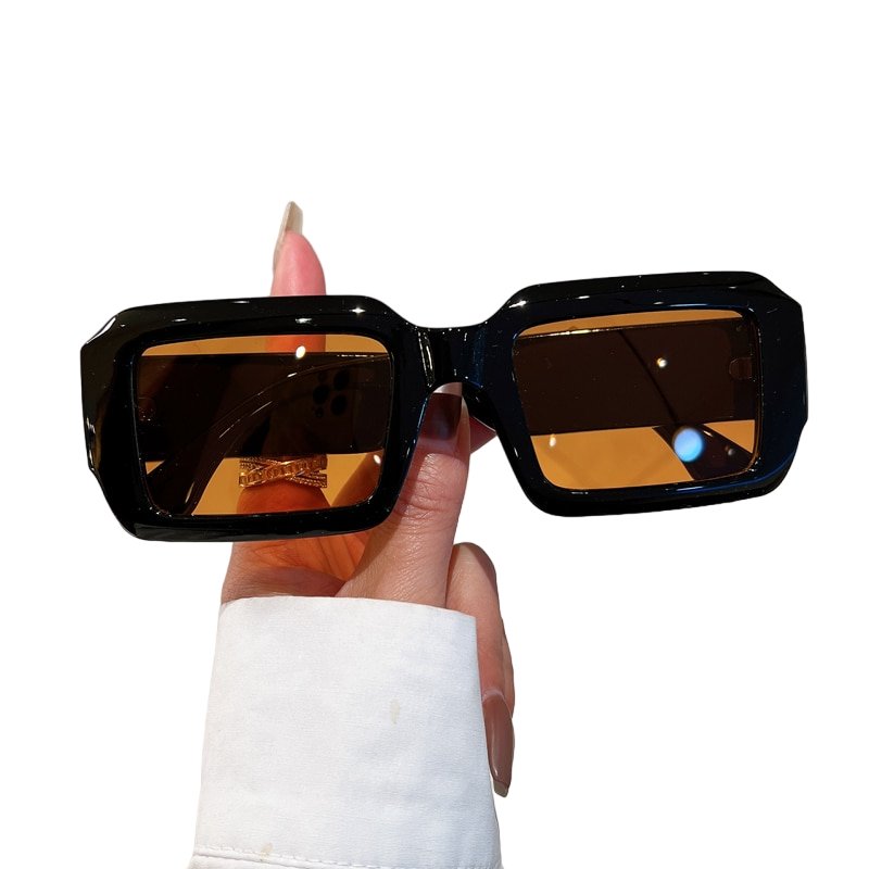 Trendy Rectangle Sunglasses - Sunglasses