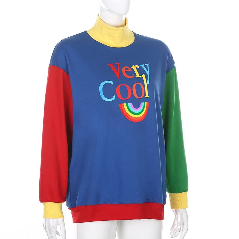 Fall Very cool rainbow sweater Shoptery