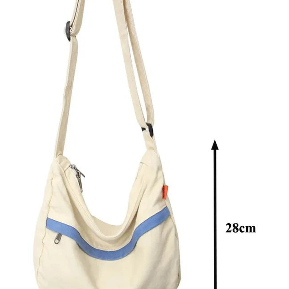 Retro Canvas Korean Messenger Handbag Shoptery